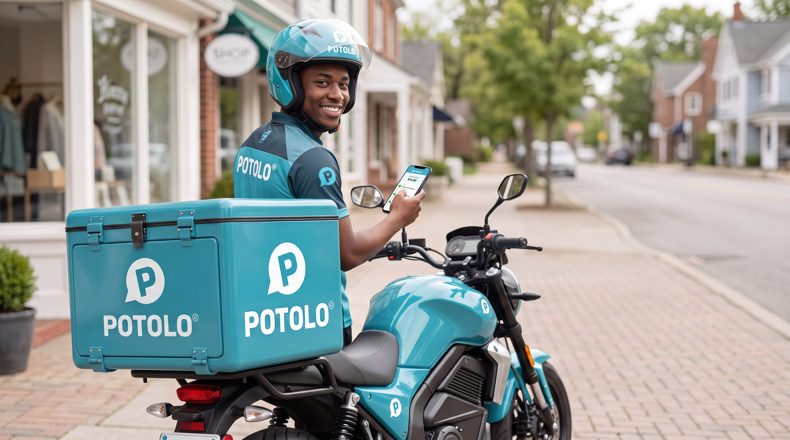 Start earning in three steps with Potolo